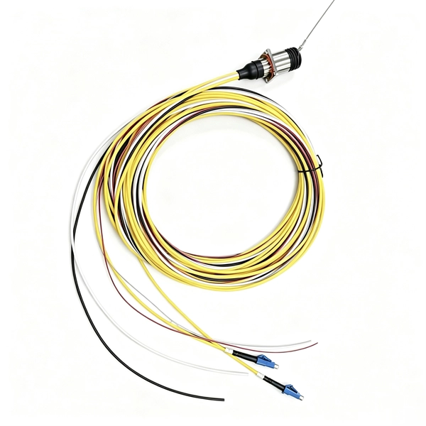 What are the temperature requirements for optical fiber optic cables 