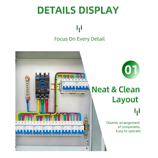Standard configuration of distribution box for duplex apartment