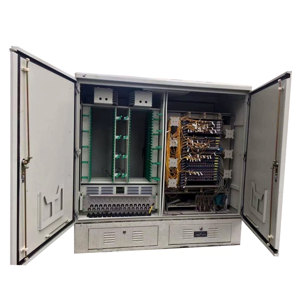 Small electrical distribution box in the Maldives