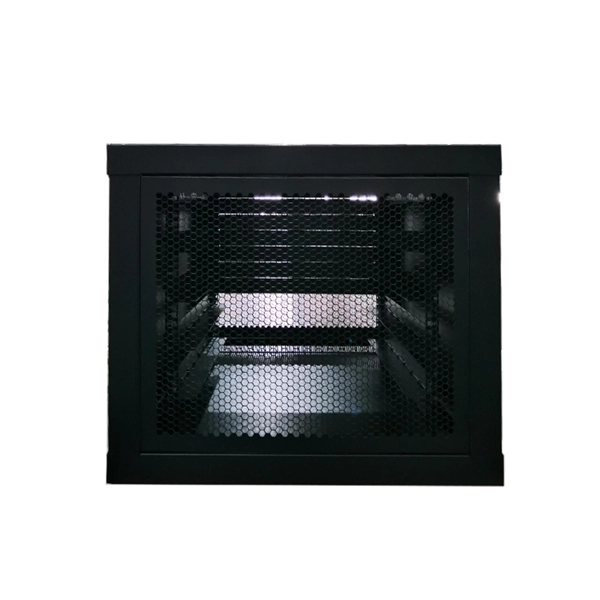 What is the purpose of installing fiber optic panels in each room 