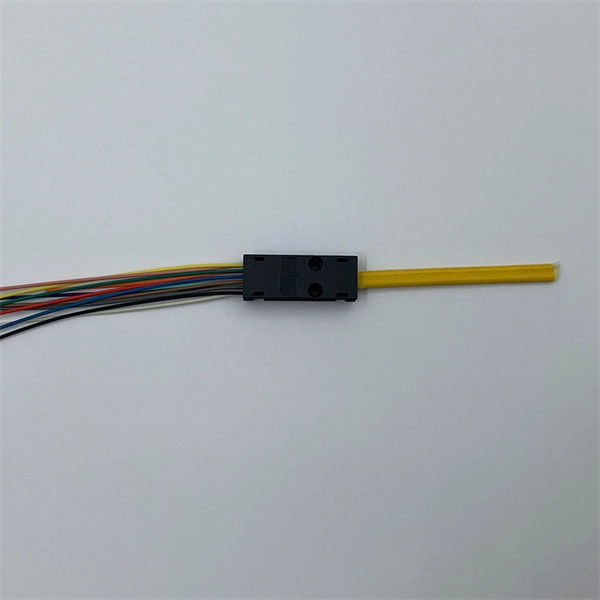 Switch 25 connects to fiber optic interface
