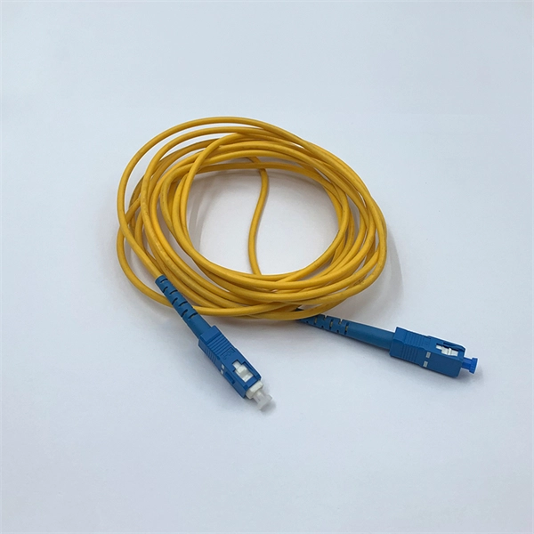 Connection between power fiber optic cable and conductor