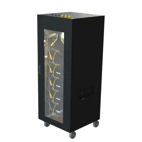 Cleaning dust from network cabinet equipment