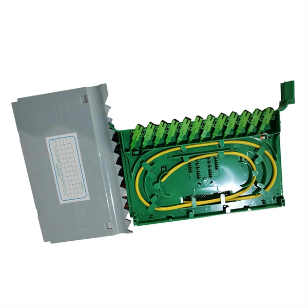 Single-pole overhead optical distribution box