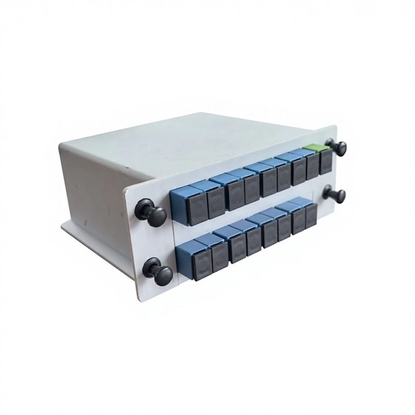 Grid cable trays on top of the server rack