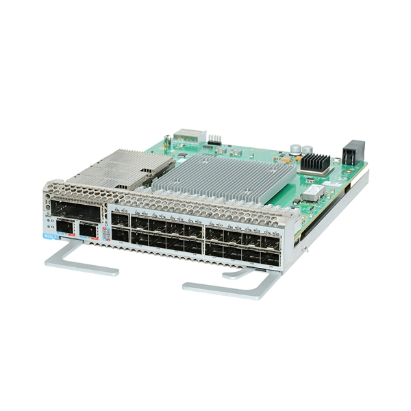 Connecting a multimode fiber optic transceiver to a router